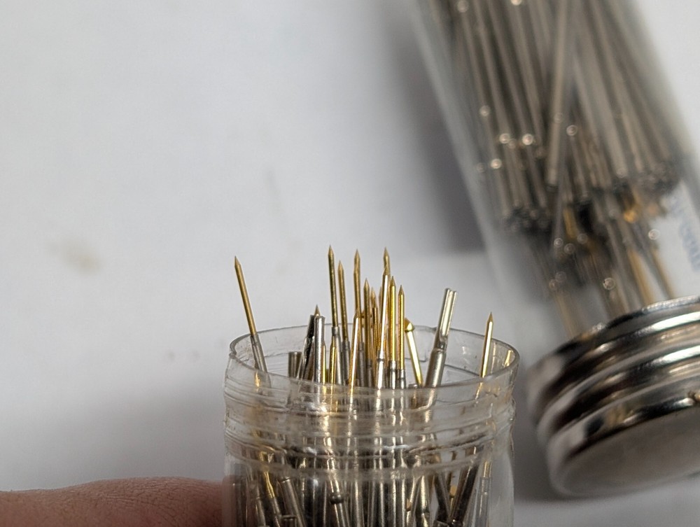 QA Technology Series Electronic Probe Test Tips Assorted Pieces 2 Vials