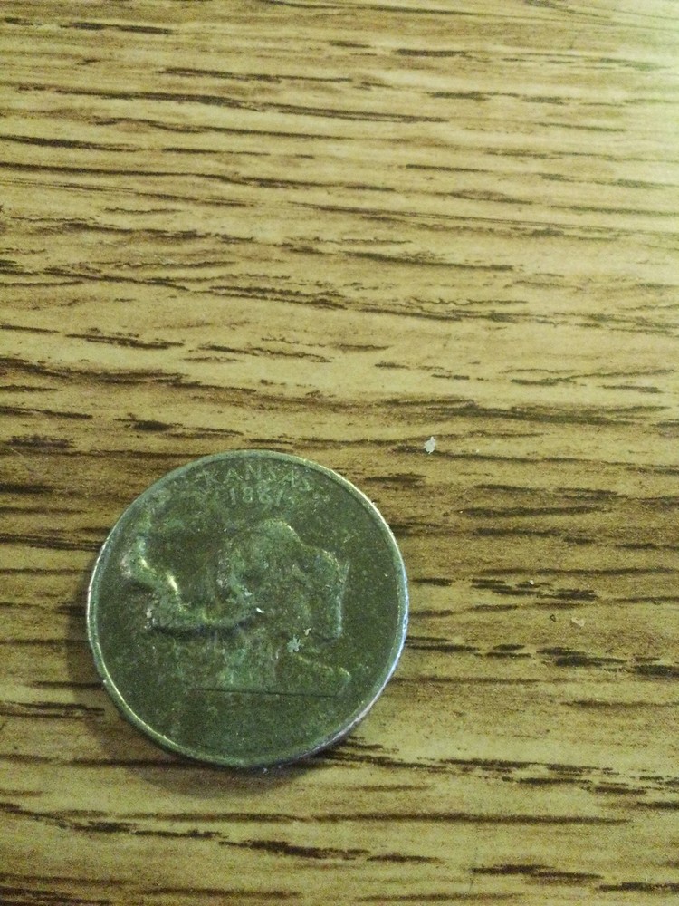 2005 Kansas Major Mint Error Quarter