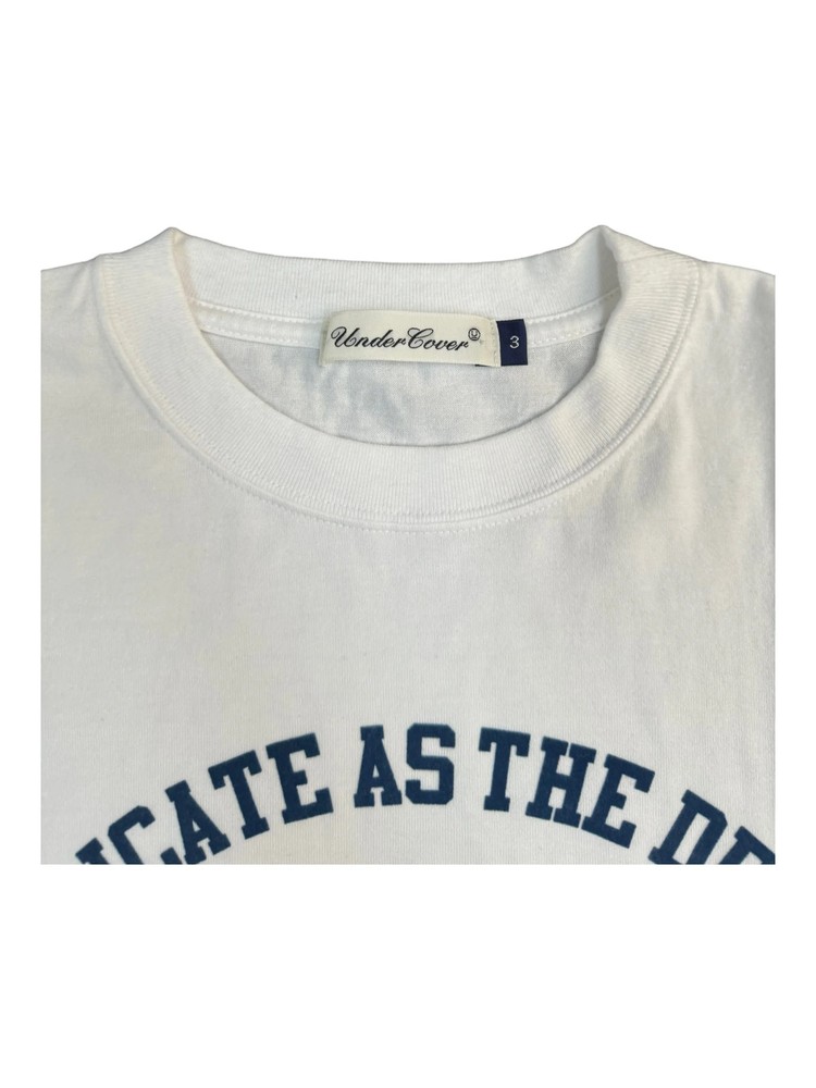 Undercover Delicate as the Devil White T-Shirt Size Large