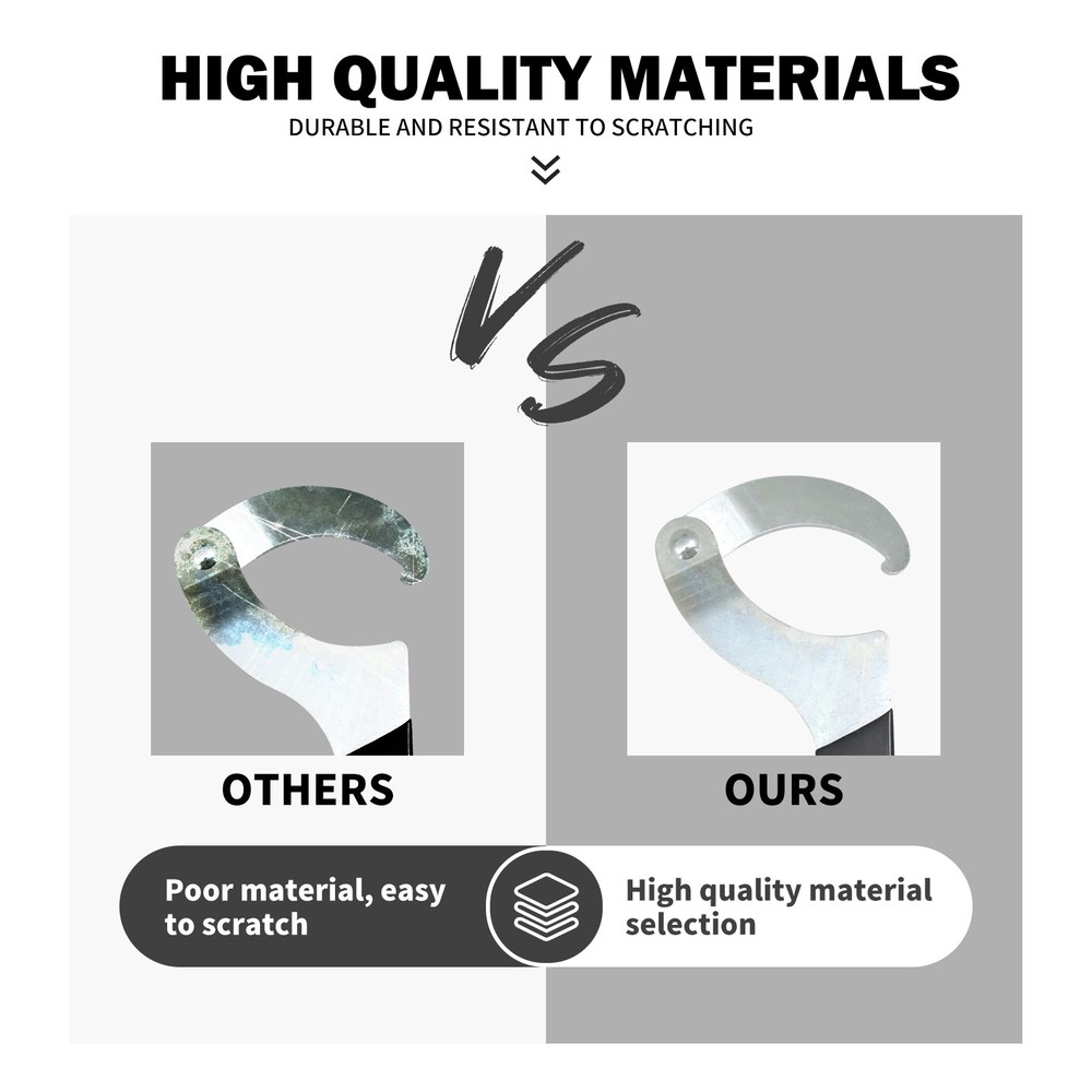 Motorcycle Adjustment Wrench Adjustable Coilover Shock Absorber Round C Spanner