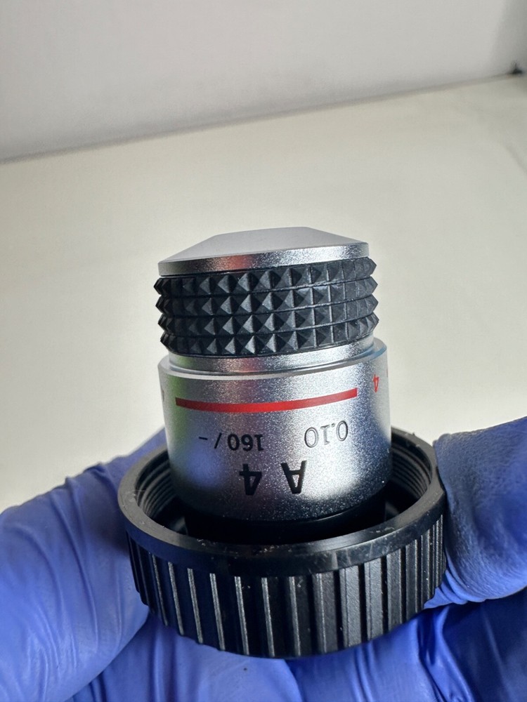 Olympus A 4 0.10 160/- Microscope Objectives