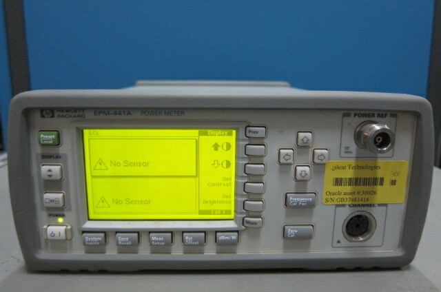 HP EPM-441A (E4418A) SIngle Channel Power Meter with option 002