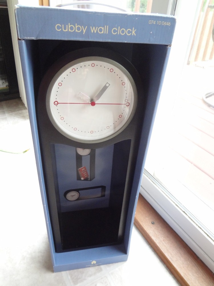 Michael Graves Cubby Wall Clock