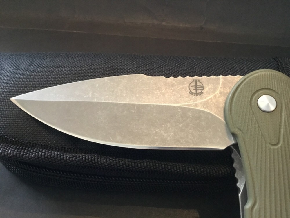 Custom Todd Begg Field Grade Bodega Flipper Folder Folding Knife