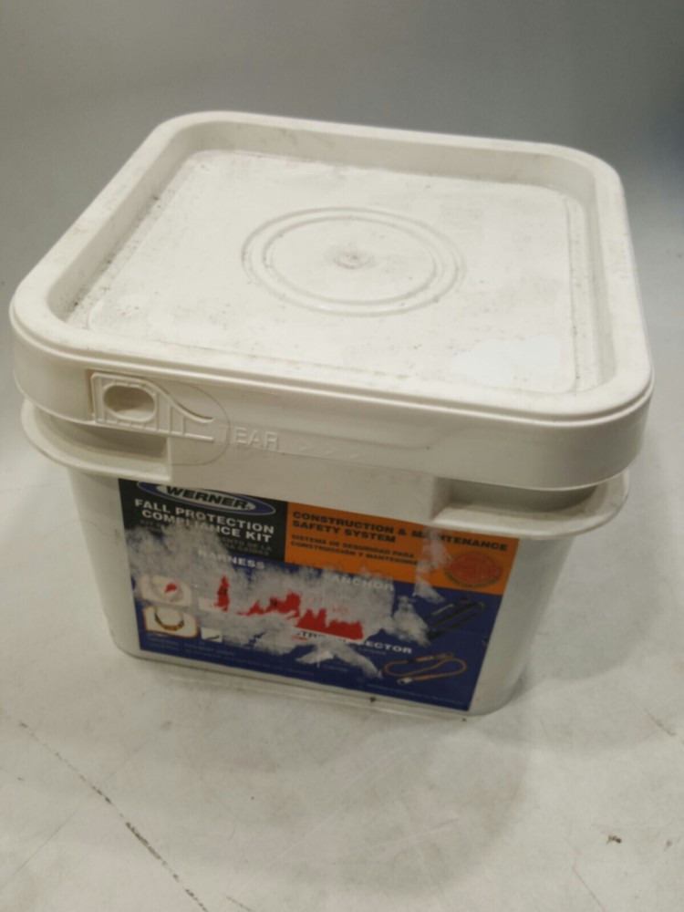 WERNER K121001 CONSTRUCTION/ MAINTENANCE KIT,BASIC,PASS-THRU BUCKLE HARNESS