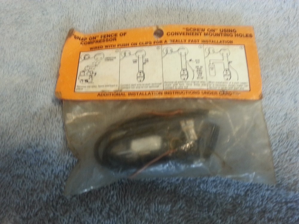 SEALED UNIT PARTS Co. IC-G1 Solid State Relay 115 VAC