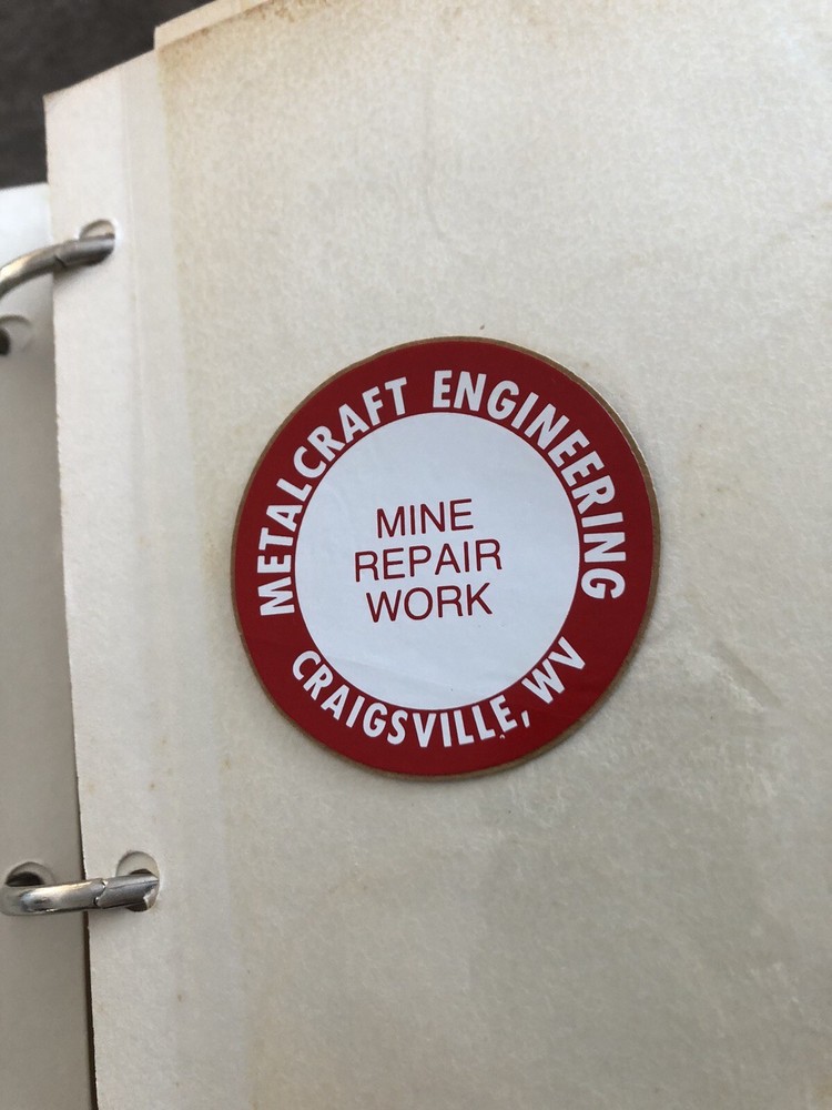 Coal Mining Stickers. Nice Older Vendor