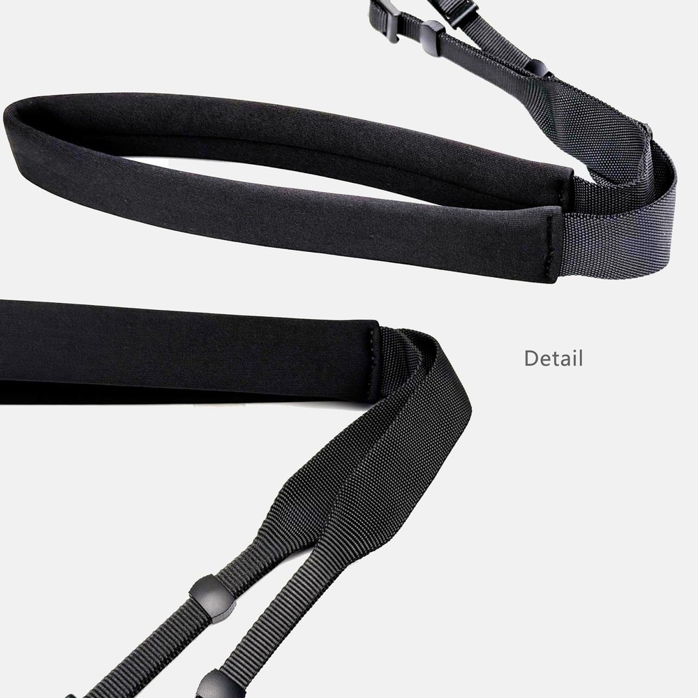 YMTHamaz3 Camera Neck Strap Thin,Binocular with Neoprene 58 inch, Black