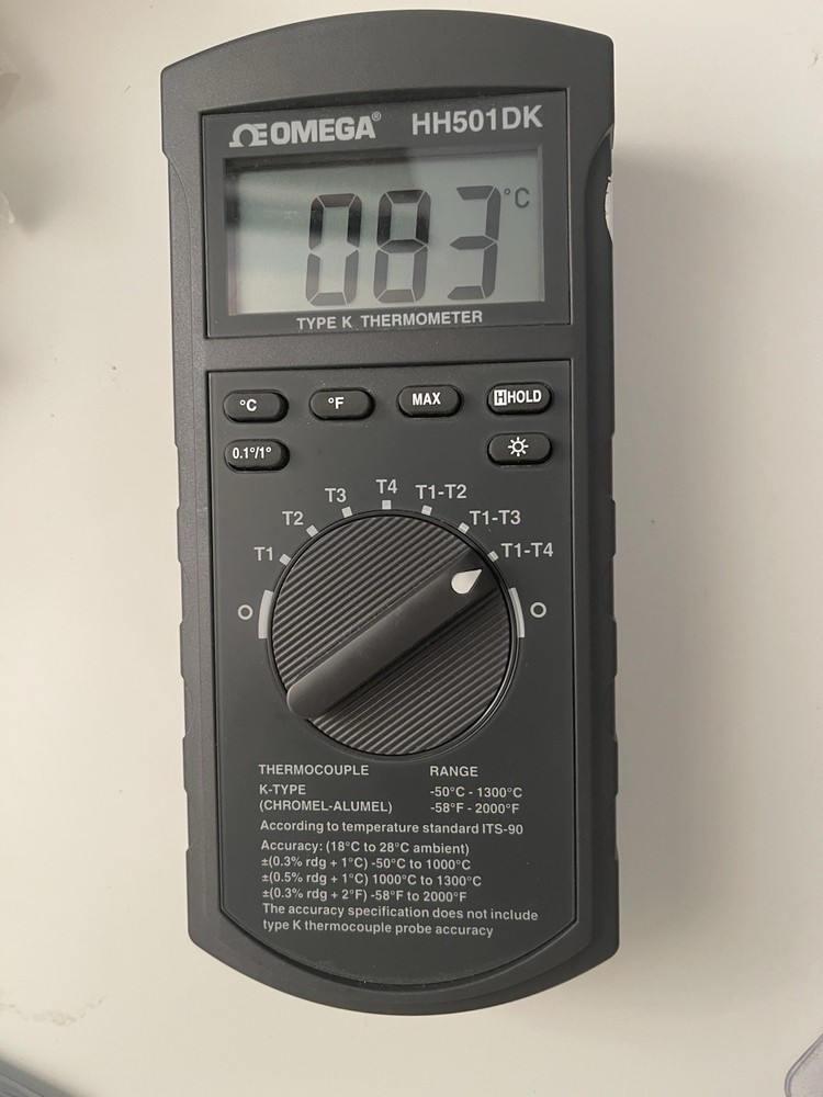 Omega HH501DK, Thermocouple Tester