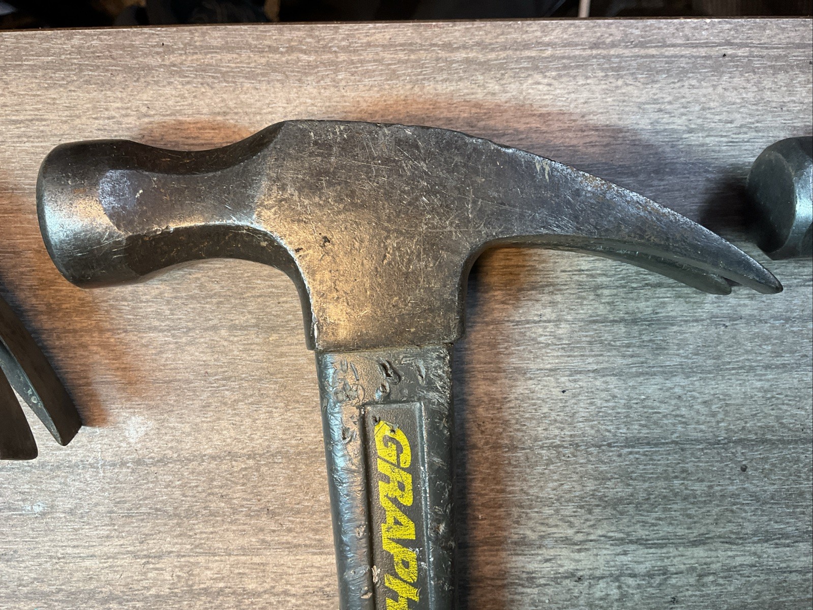 Lot Of 3 Stanley Professional Graphite 16oz/20oz Curved/Straight Claw Hammers