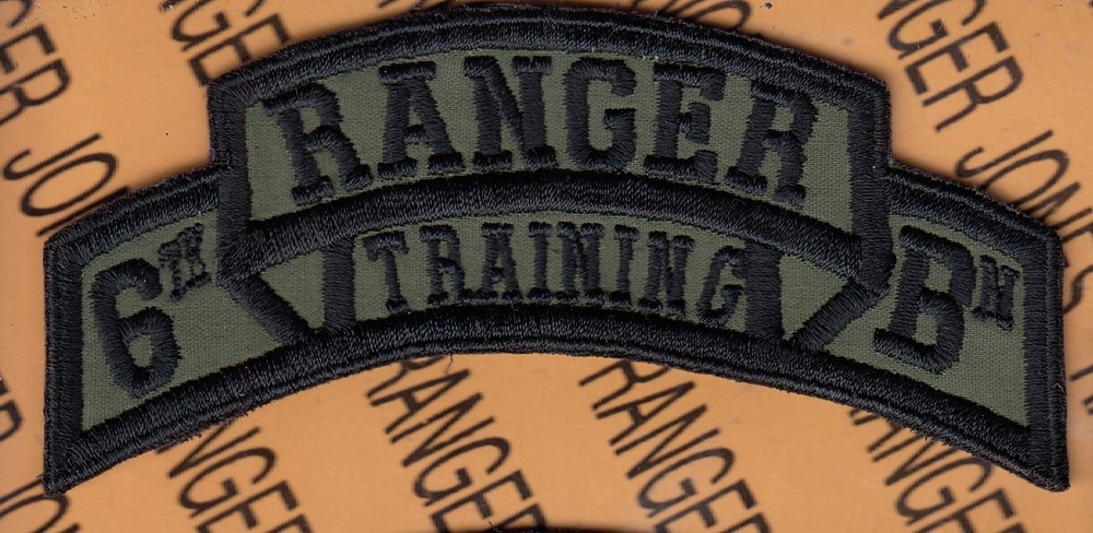 USAIS 6th RANGER School Training Brigade RTB Airborne OD Green BDU ~4" patch c/e