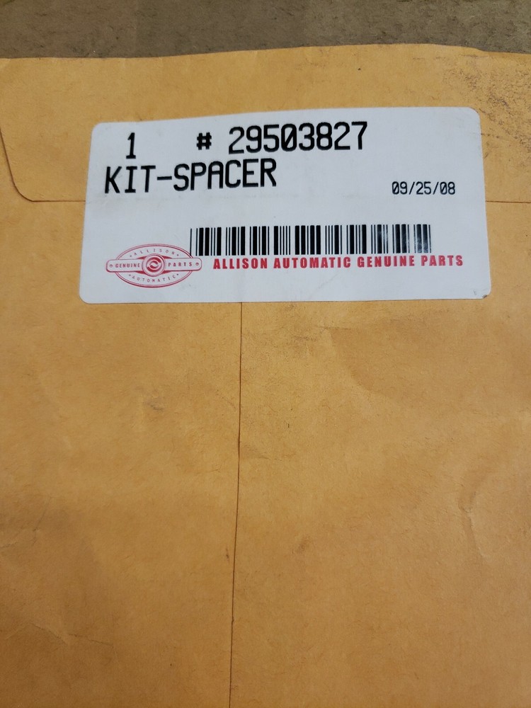 ALLISON 29503827 TRANSMISSION KIT-SPACER