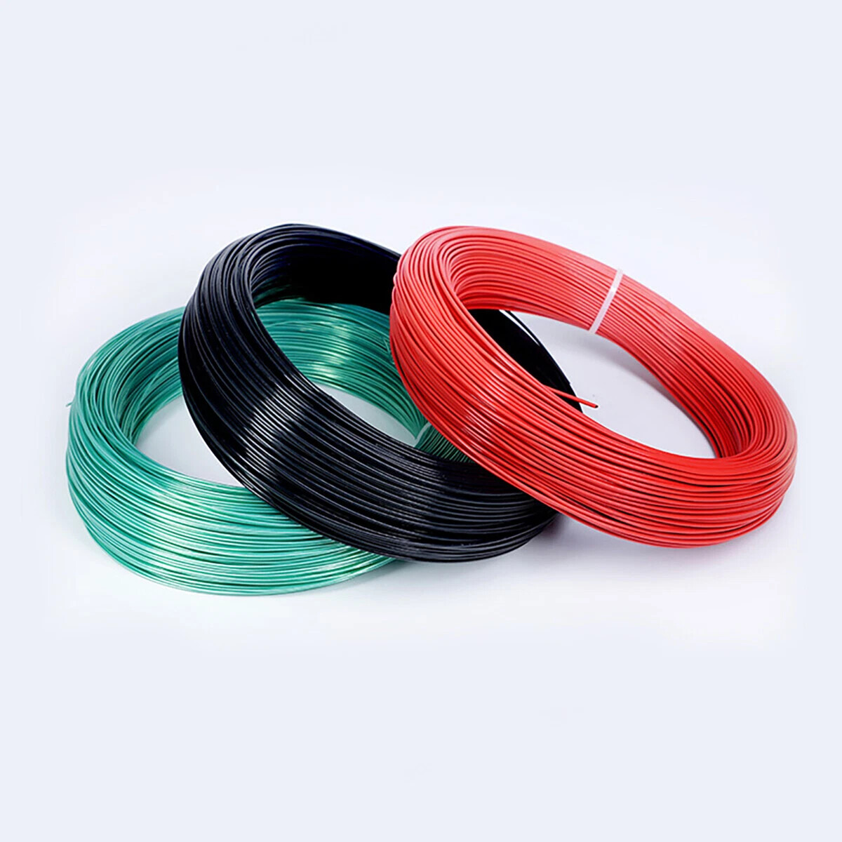 Single Core Wire PTFE FEP Silver Plated Copper Cable 30AWG / 28AWG / 26AWG~20AWG