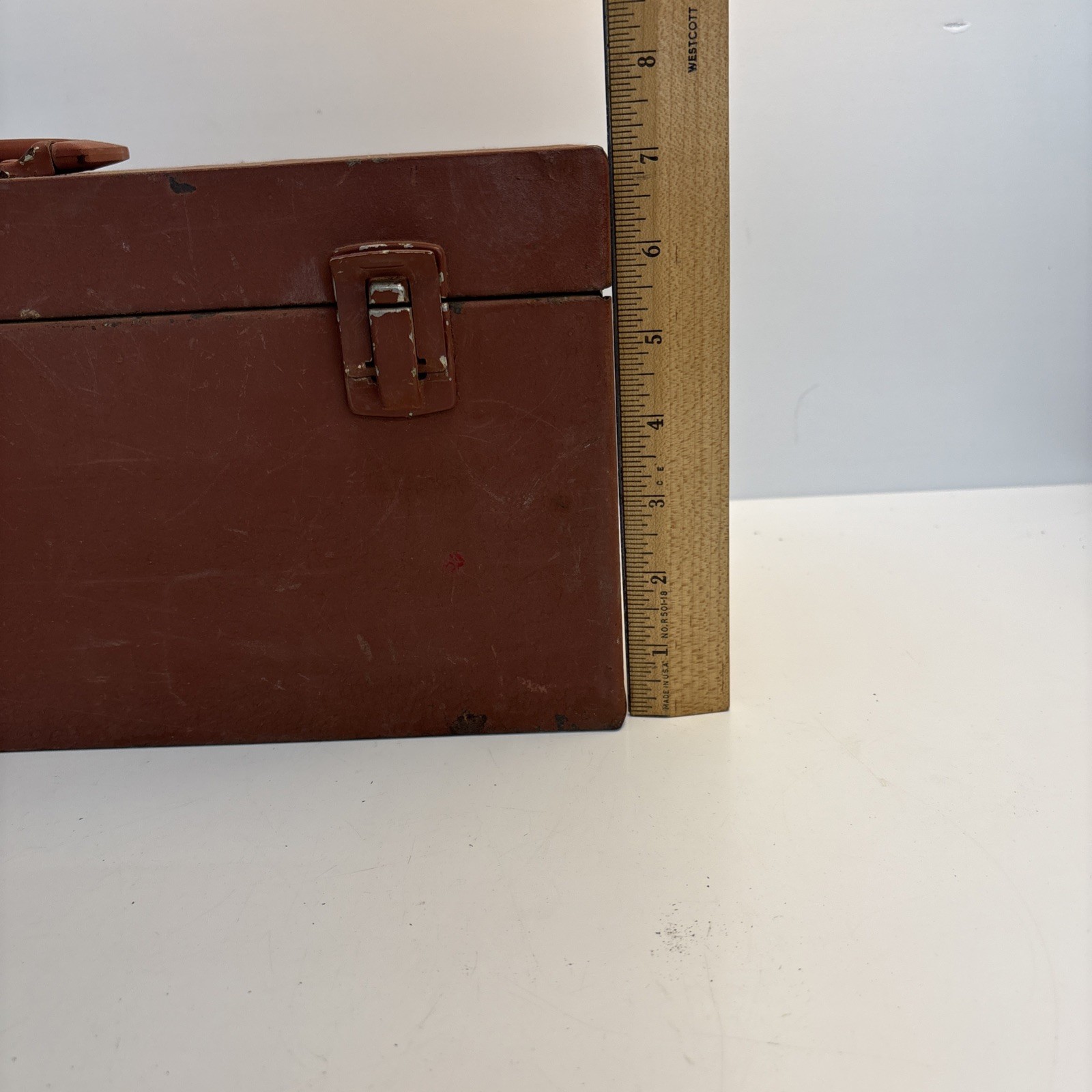 Vintage Kennedy S 19-035276 Metal Toolbox Chest Made in USA