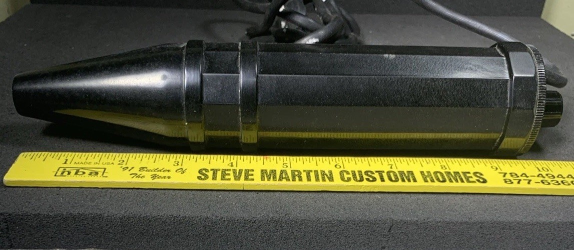 Master Violet Ray High Frequency Unit & Attachments(3) WORKS! Original Receipt!