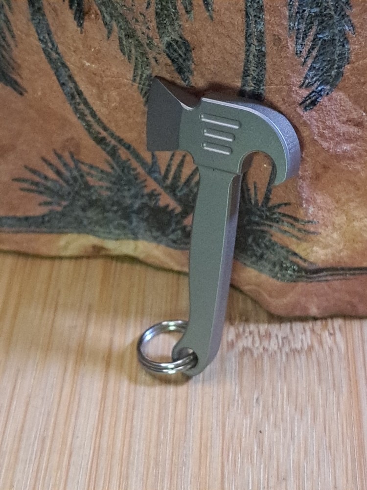 EDC Titanium Alloy Keychain Bottle Opener Multi-Tool