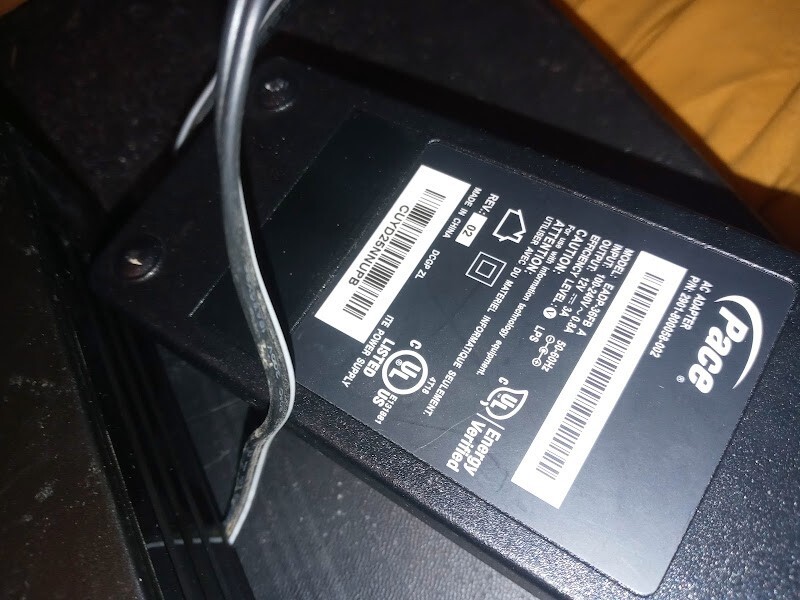 AT&T PACE MODEM/WIRELESS ROUTER MODEL 3801HGV