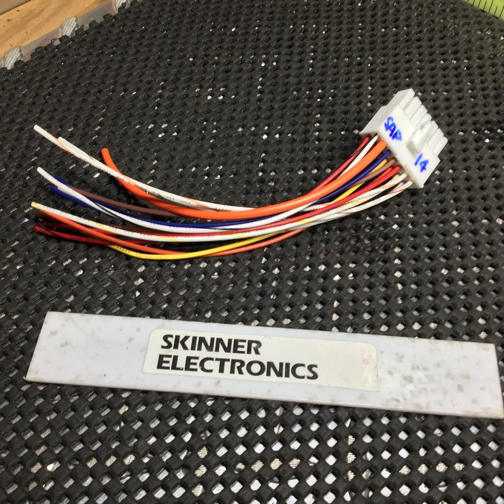 Whelen Sapphire 14 Pin Control Speaker Ignition Pigtail
