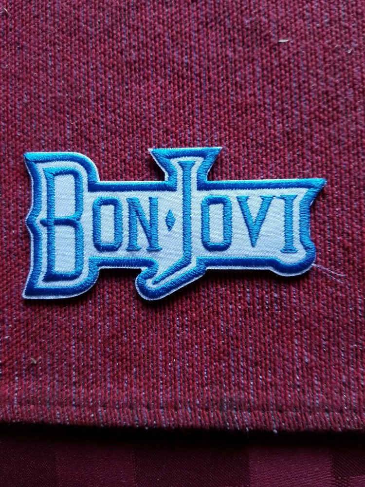 BON JOVI  UNUSED JACKET PATCH.