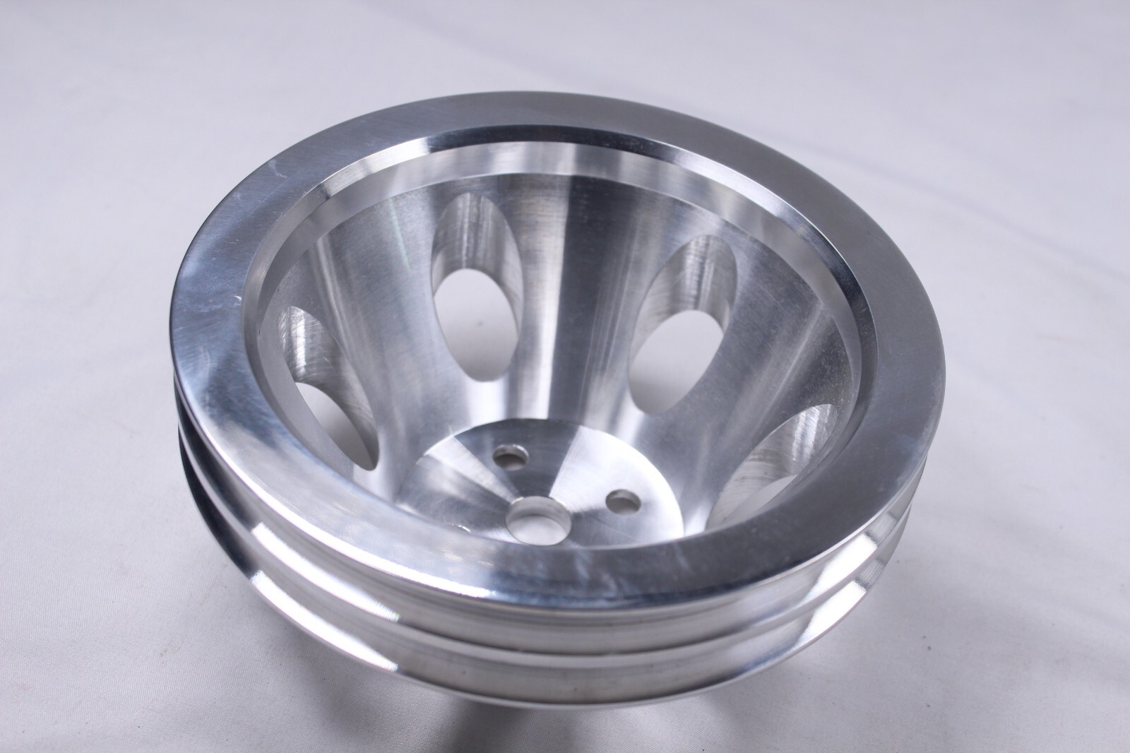 Small Block Chevy SWP Short Water Pump Aluminum Pulley Kit w/ Alternator Bracket