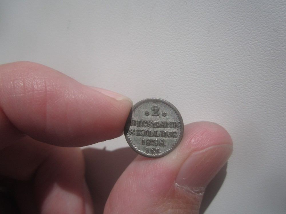 1836 DENMARK 2 RIGSBANKSKILLING