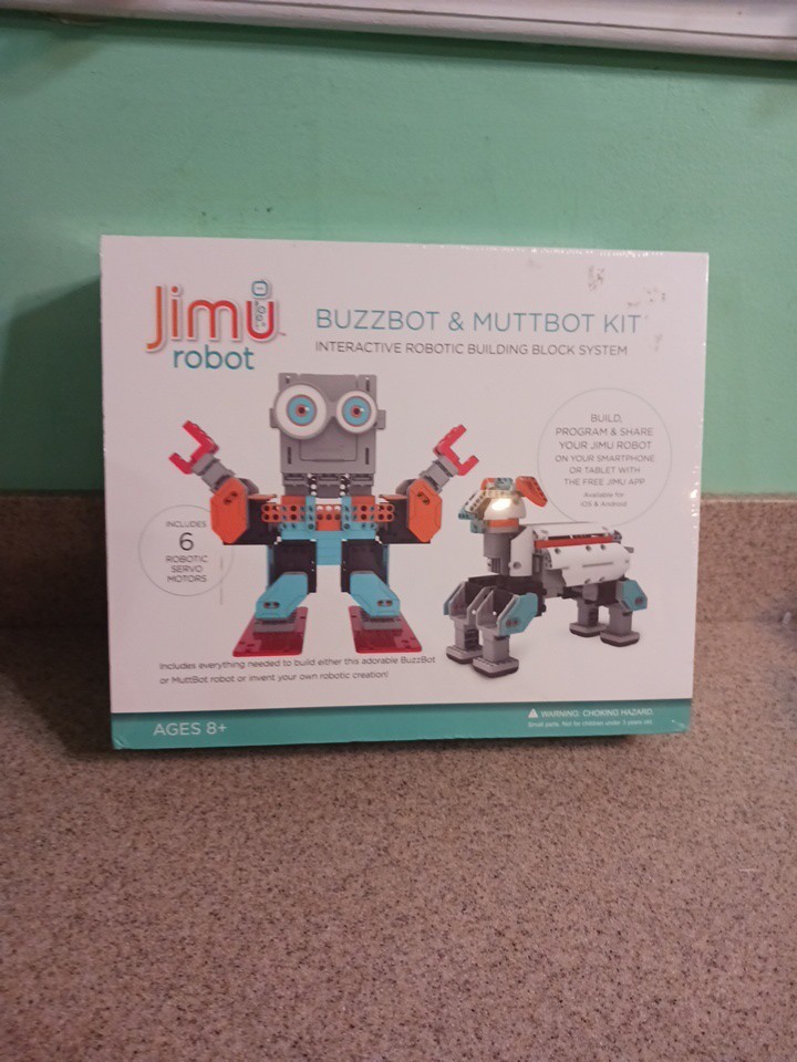 JIMU ROBOT BuzzBot & MuttBott App Enabled STEM Learning Robotic Kit SEALED NEW