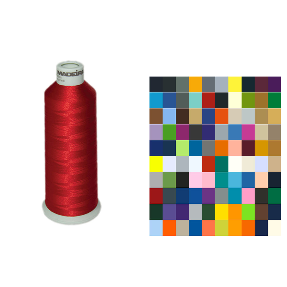 Madeira Polyneon green recycled thread 40 null -