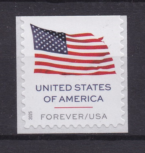 Scott #6021 US FLAG (Booklet Single - BCA) 2025 Mint NH