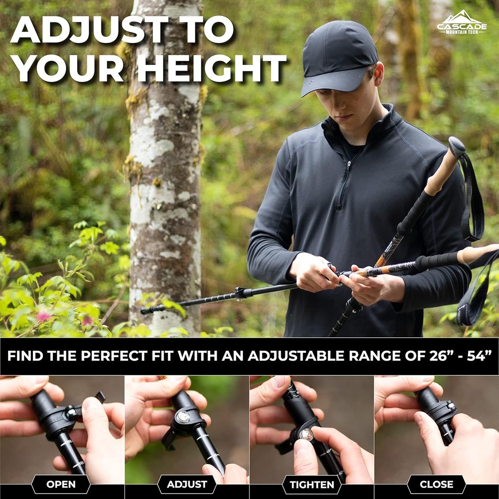 Cascade Mountain Tech Trekking Poles