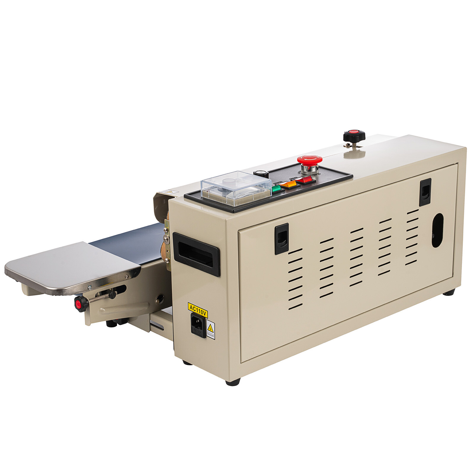 Continuous Horizontal Band Sealer FR900 Bag Sealing Machine with 20 Teflon Belts