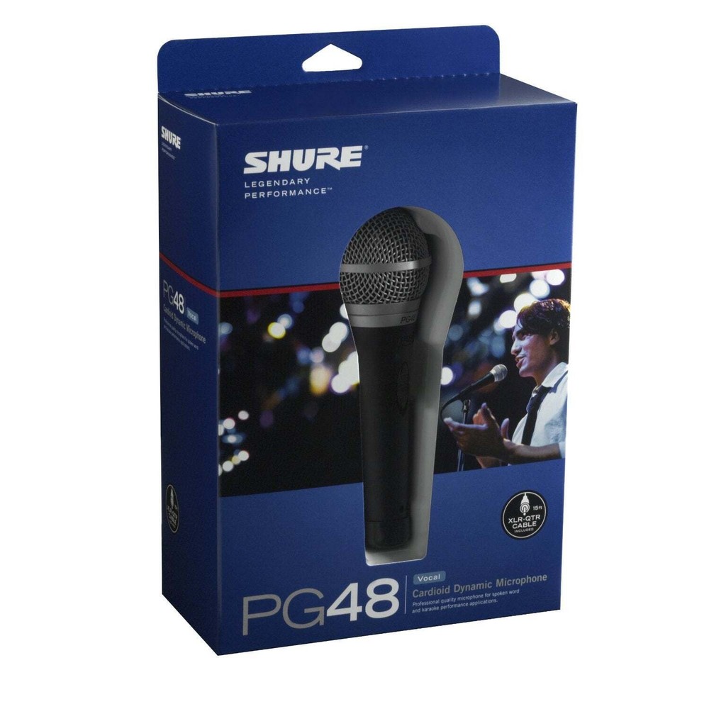 Shure PG48-XLR Dynamic Microphone