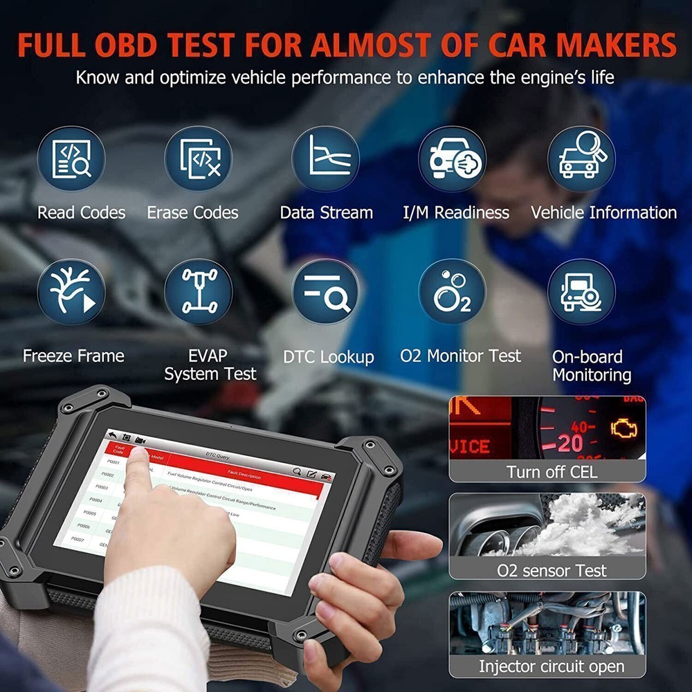 ANCEL V6 PRO Auto Full System Diagnostic Scanner Bidirectional Key Program Tool