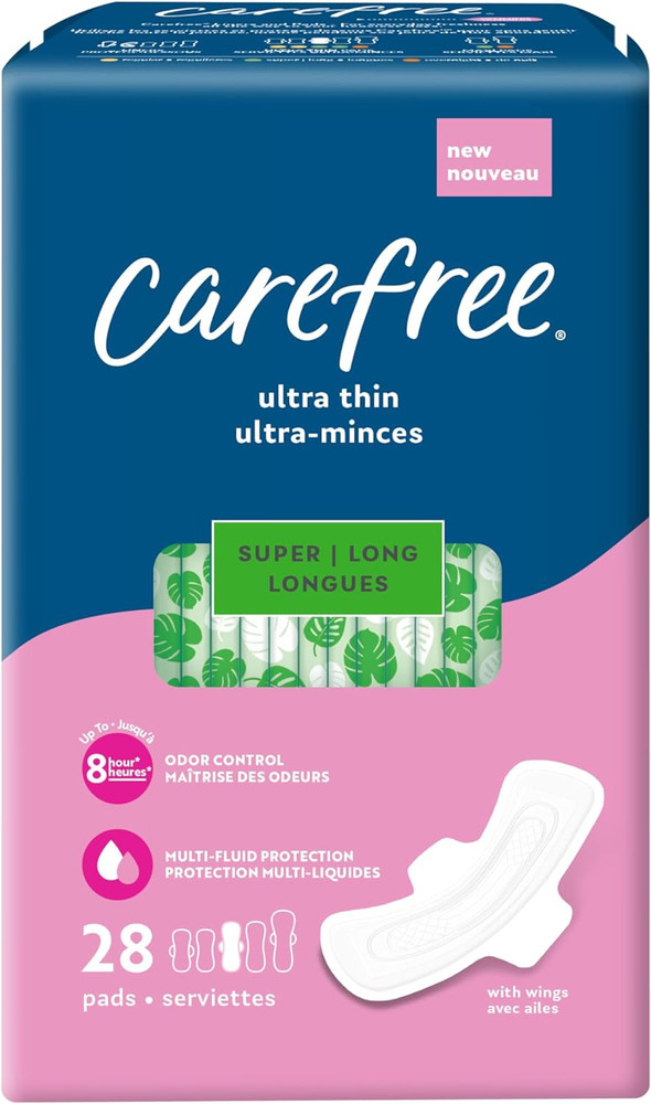 Carefree Ultra Thin Pads (4 Pack)