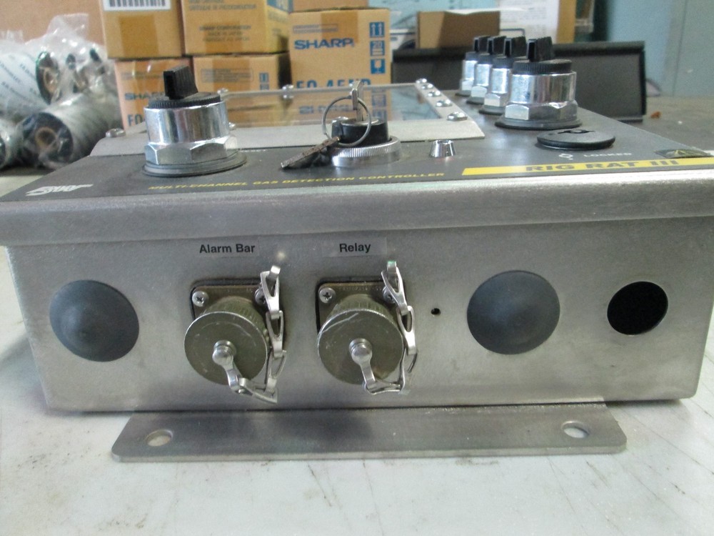 BW Technologies Multi-Channel 4 Channel Gas Detection Controller RR-3C04 (New)