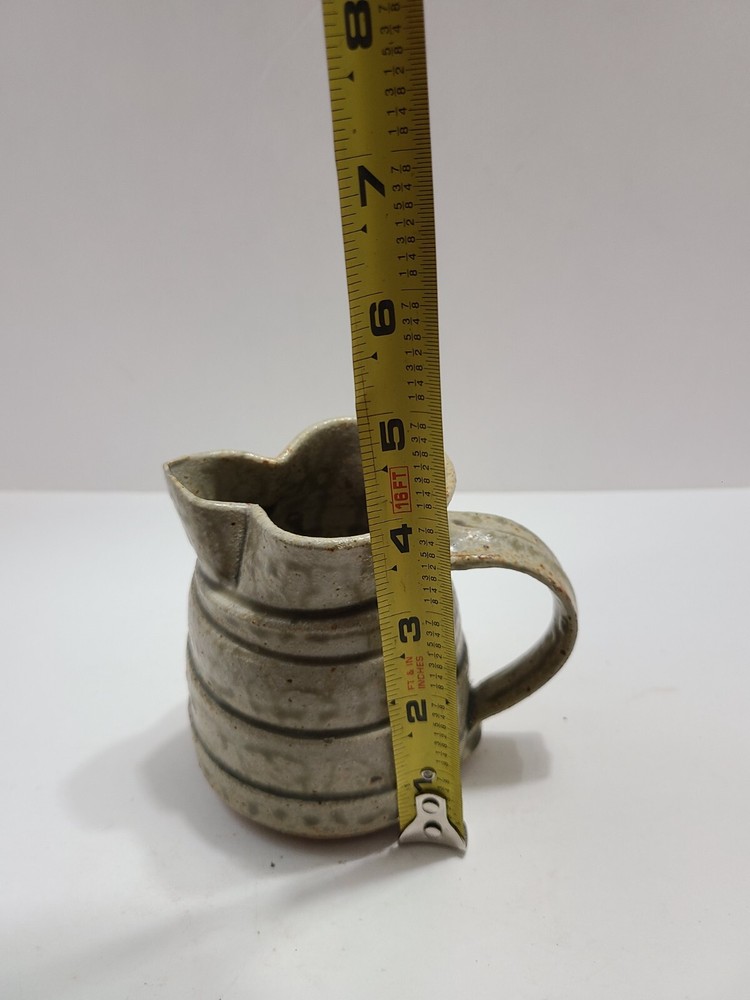VTG. The Mountain Pottery Pitcher Signed