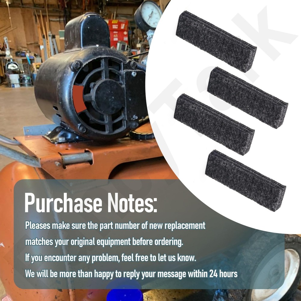 4-Pack Air Compressor Filters for Craftsman, DeVilbiss, Porter Cable Models