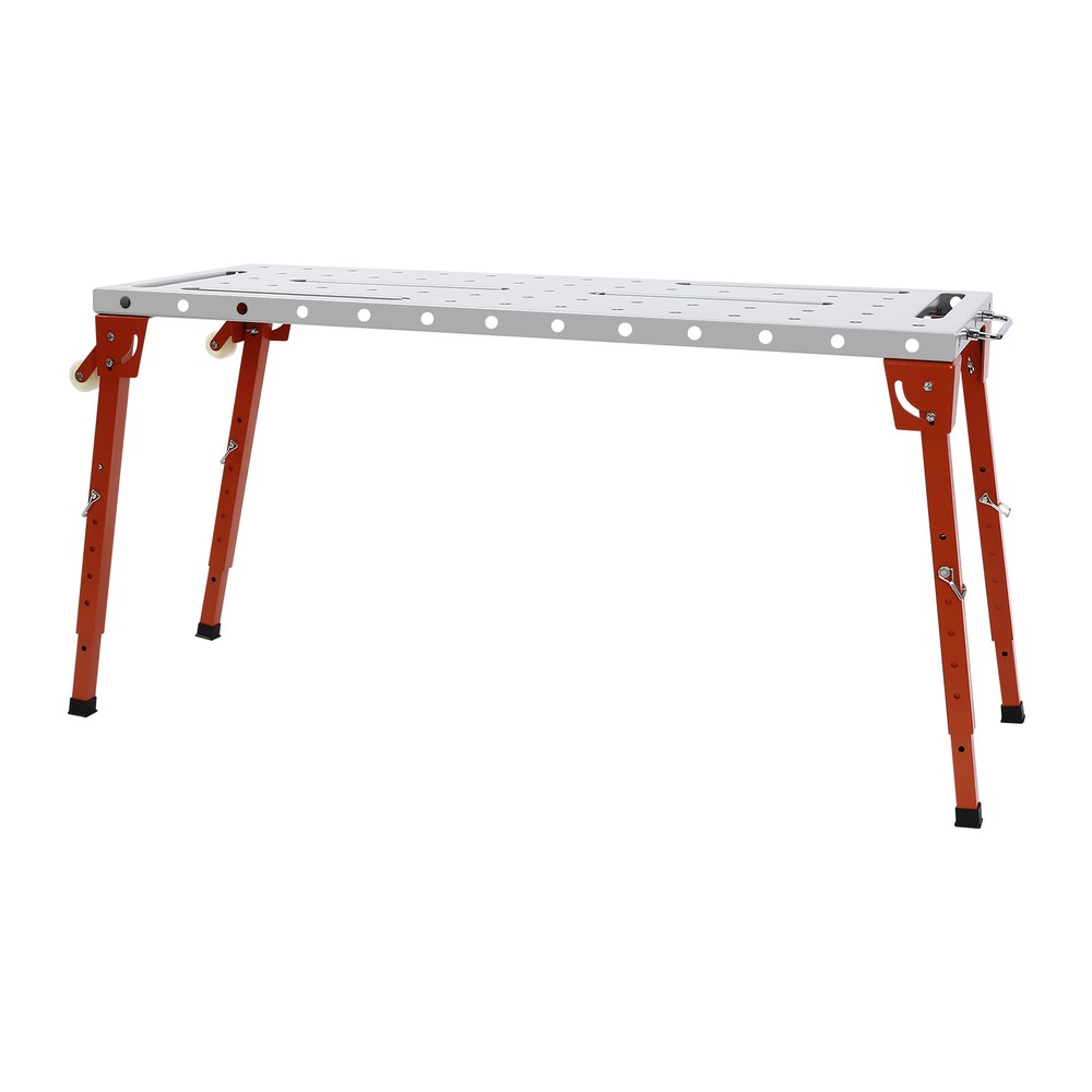 Portable Welding Table Welding Work Table Folding Work Bench 453.59kg/1000lbs