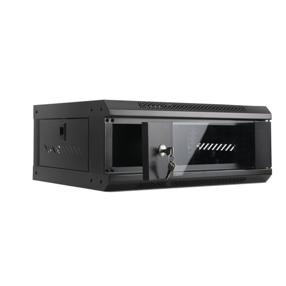 4U Wall/ Floor Mount Server Cabinet Network Server Data Cabinet Enclosure Rack