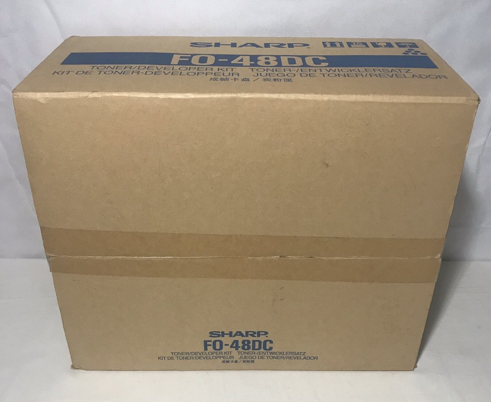Genuine Sharp FO-48DC Toner / Developer - Printer-Copier-Fax, New Sealed Box...