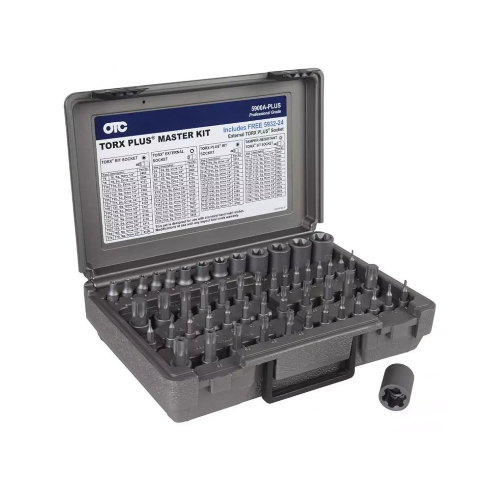 OTC Tools 5900A-PLUS Master Torx Bit Socket Set (53-Piece)