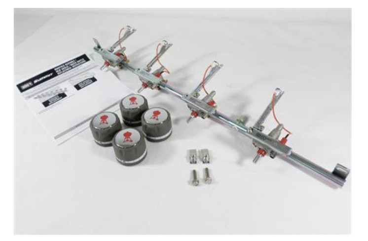 Weber Propane Manifold Assembly With Control Knobs, Summit