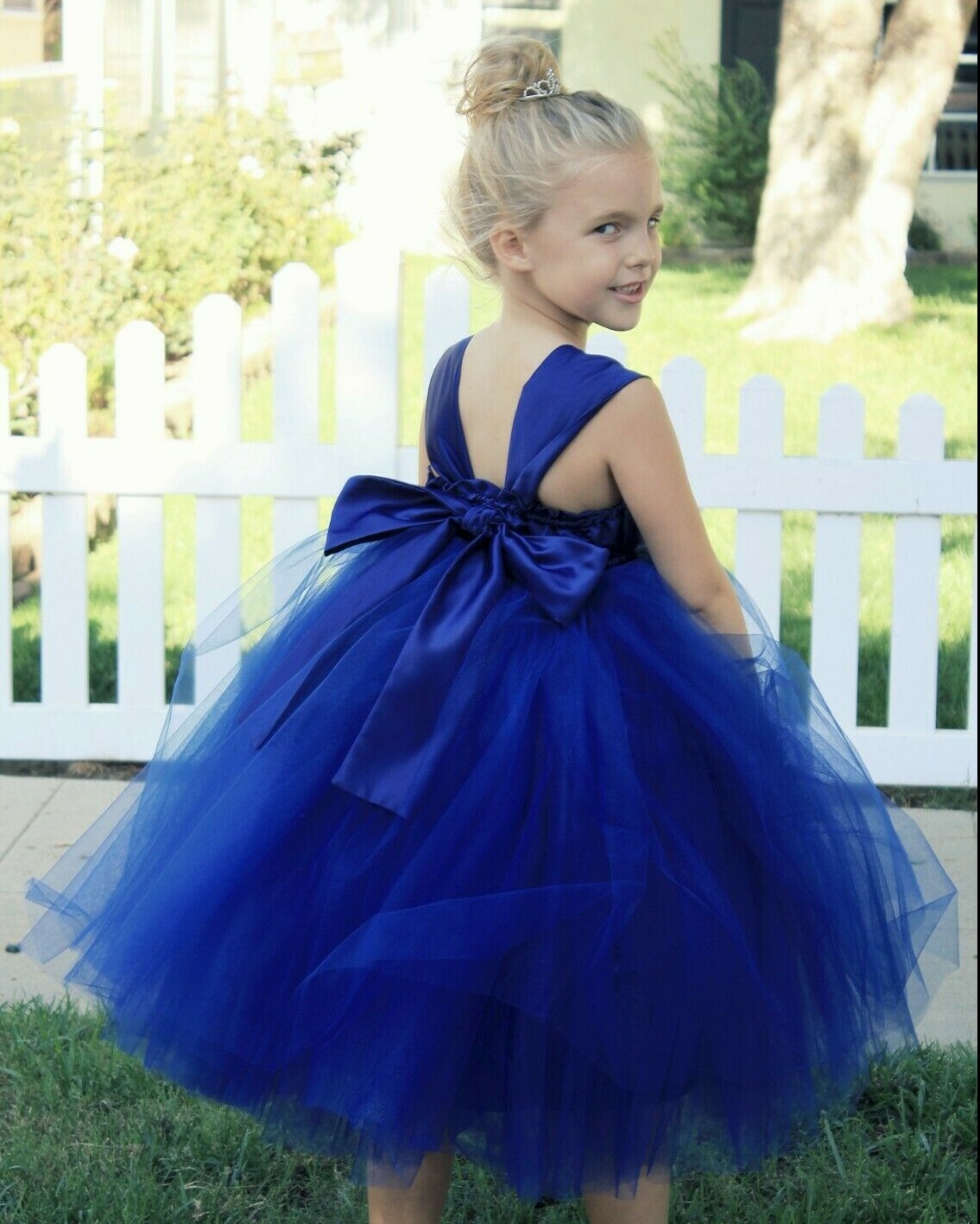 Satin Tutu Flower Girl Dresses Baptism Dresses Wedding Dress Graduation Dresses