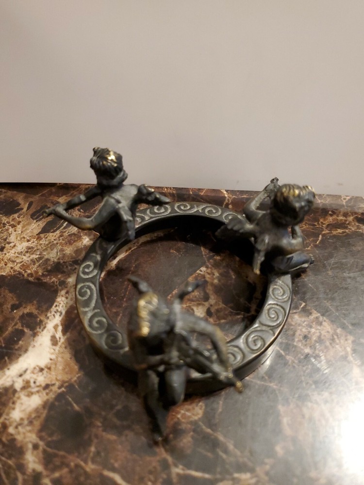 3 Cupid Heavy Marble Globe