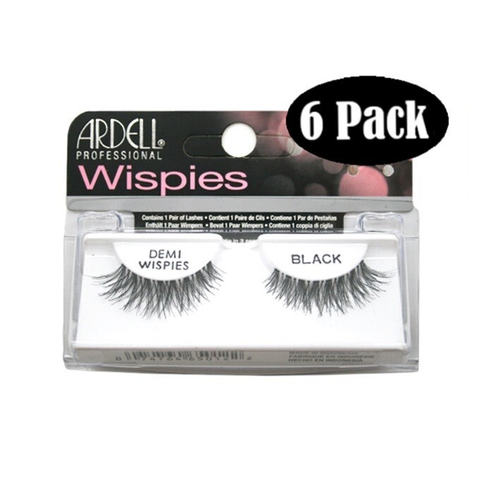 Ardell Professional - Demi Wispies Black - 6 Pack