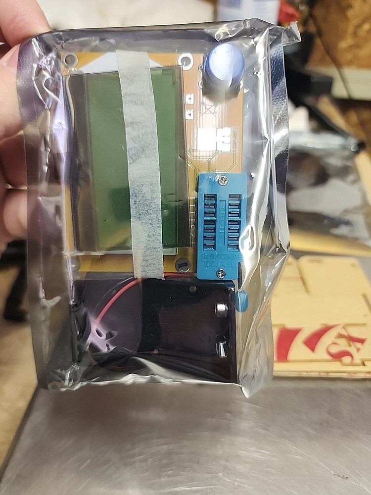 Component Tester ESR Meter Kit Display DIY