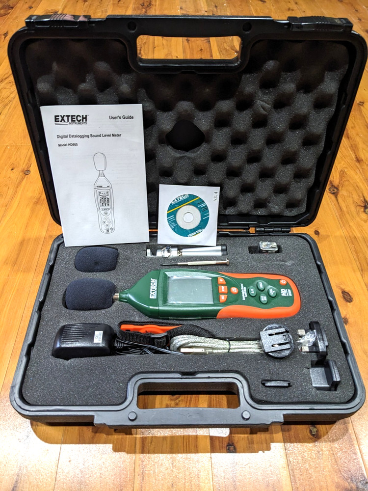 Extech Instruments Data logging Sound Level Meter  Model HD 600
