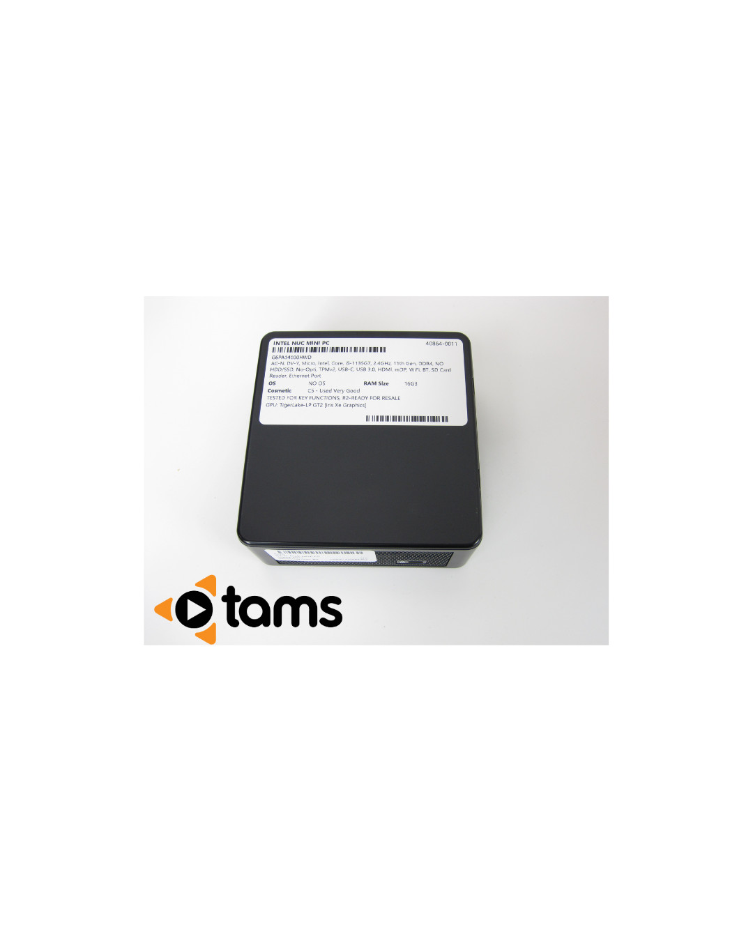 Intel NUC Mini PC NUC11PAH i5-1135G7 2.4GHz 16GB DDR4 NO HDD/SSD NO OS