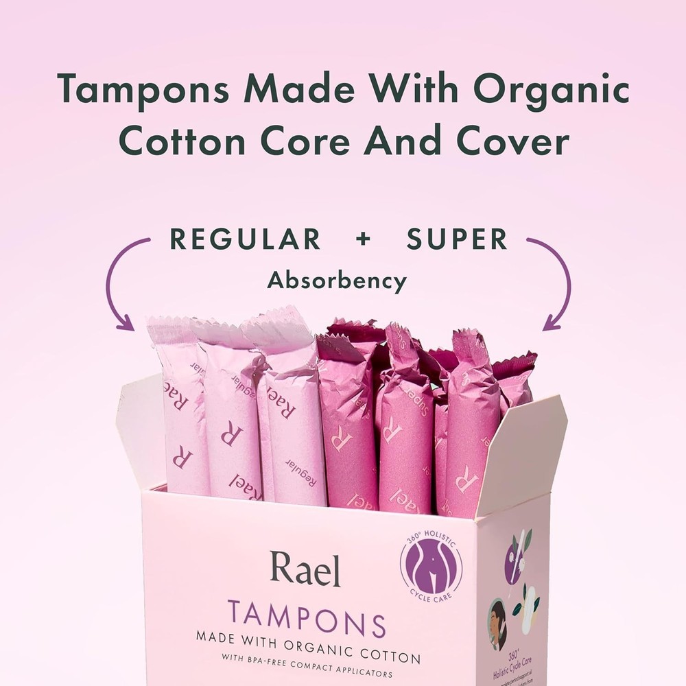 Hypoallergenic Unscented Tampons with Advanced Leak Locker Technology, 36 Count