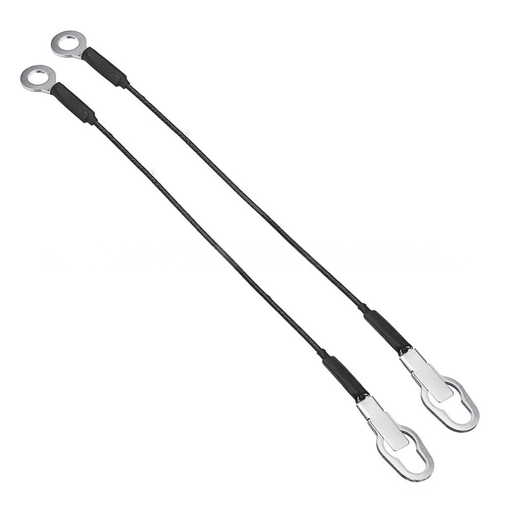 For 99-06 Chevrolet Silverado Pair Tailgate Tail Gate Rear Support Cable Strap