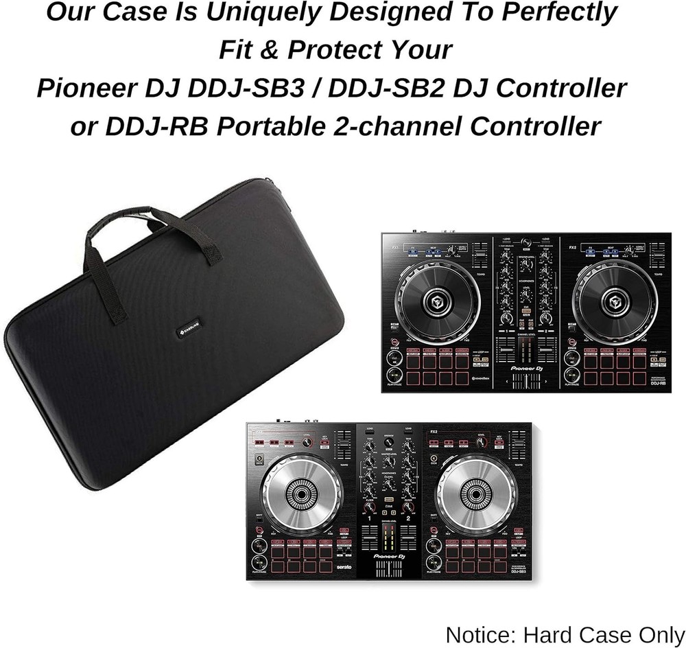 Waterproof DJ Controller Case for Pioneer DDJ Models - Compact & Durable
